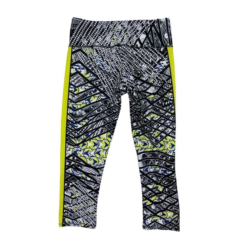 Onzie Cropped Leggings S/M Small Medium Mid-Rise Capri - Picture 2 of 7